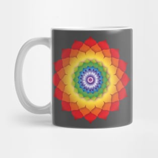 Rainbow Mandala Mug